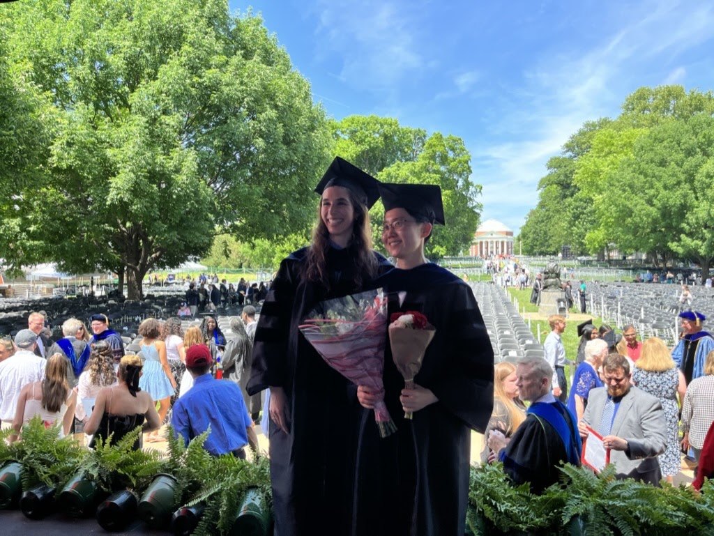 PhD graduation with my colleague and friend Prof. Yooseon Hwang.